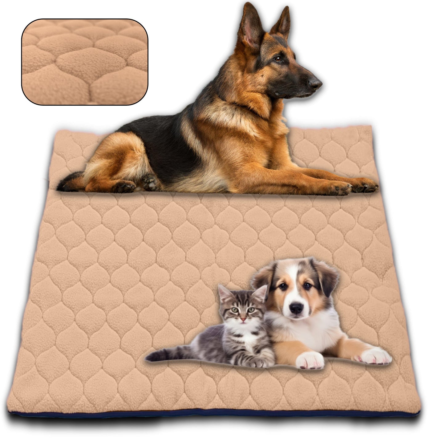 Waterproof and Comfortable Mat for Dogs and Cats - Protects Everything, No Liquid Passes Through - Available in 5 Colors and 5 Sizes